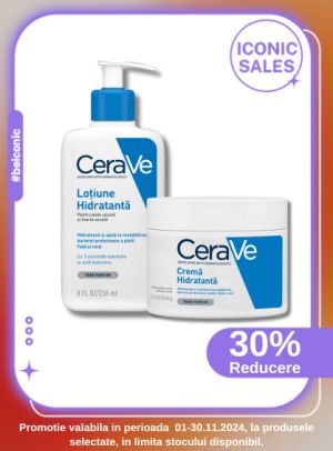 Iconic Sales cu reducere 30% la Cerave