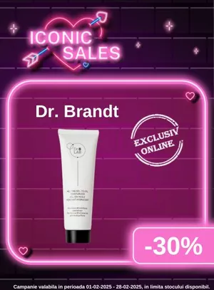 Iconic Sales cu reducere 30% la Dr Brandt