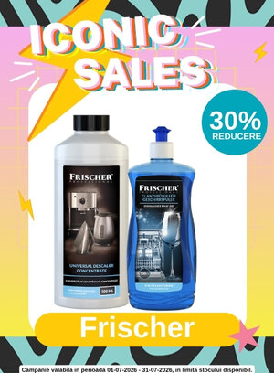 Iconic Sales cu reducere 30% la Frischer
