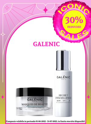 Iconic Sales cu reducere 30% la Galenic
