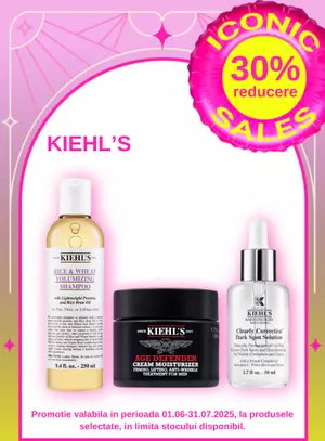 Iconic Sales cu reducere 30% la Kiehl's