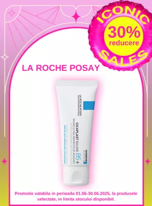 Iconic Sales cu reducere 30% la La Roche Posay Cicaplast
