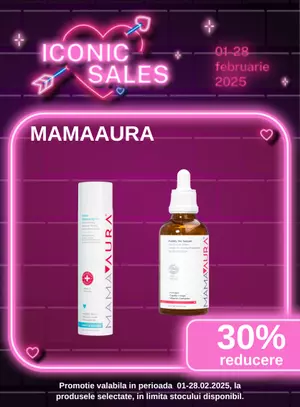 Iconic Sales cu reducere 30% la Mamaaura