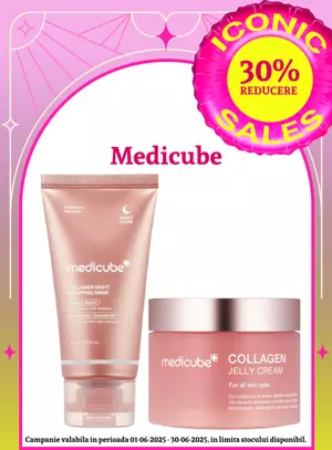 Iconic Sales cu reducere 30% la Medicube