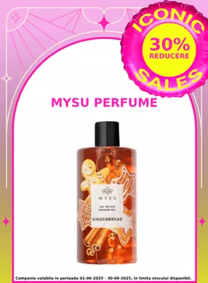 Iconic Sales cu reducere 30% la Mysu