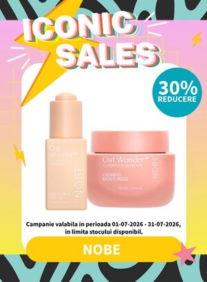 Iconic Sales cu reducere 30% la Nobe