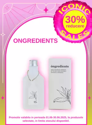 Iconic Sales cu reducere 30% la Ongredients