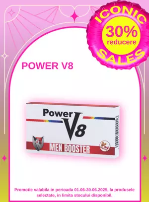 Iconic Sales cu reducere 30% la Power V8