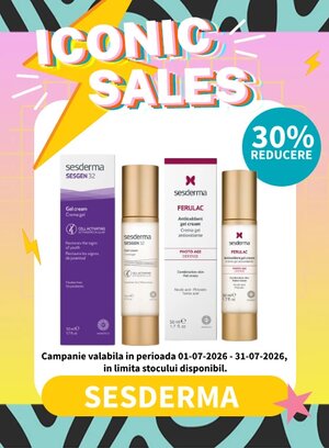 Iconic Sales cu reducere 30% la Sesderma