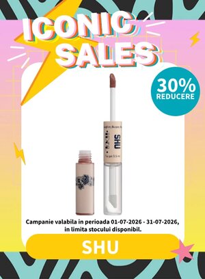 Iconic Sales cu reducere 30% la SHU