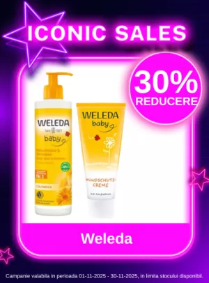 Iconic Sales cu reducere 30% la Weleda