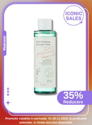 Iconic Sales cu reducere 35% ka Axis Toner facial Daily Purifying