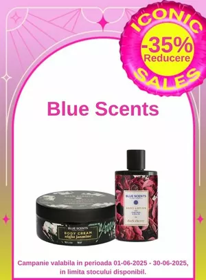 Iconic Sales cu reducere 35% la Blue Scents