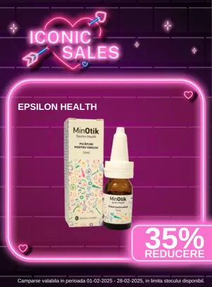 Iconic Sales cu reducere 35% la Epsilon Health