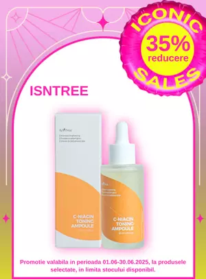 Iconic Sales cu reducere 35% la Isntree