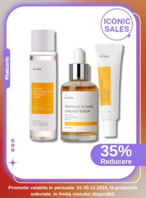 Iconic Sales cu reducere 35% la Iunik