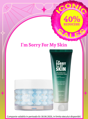 Iconic Sales cu reducere 40% la I m sorry for my skin