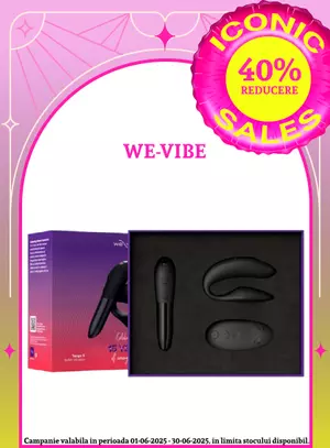 Iconic Sales cu reducere 40% la We-Vibe