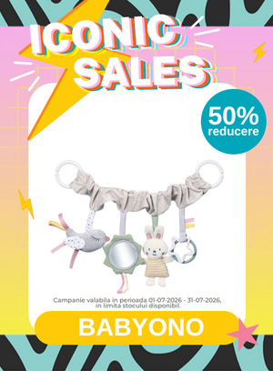 Iconic Sales cu reducere 50% la Babyono