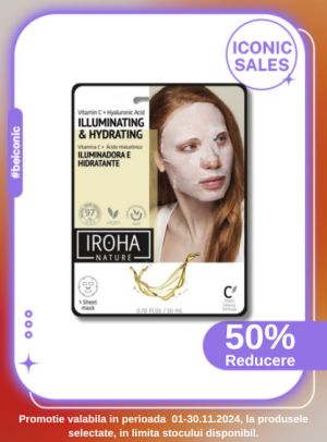 Iconic Sales cu reducere 50% la Iroha