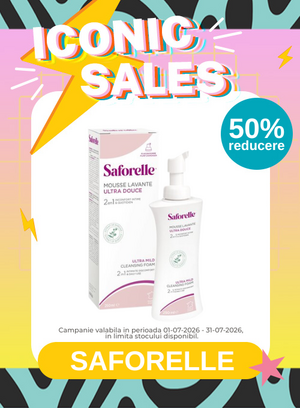 Iconic Sales cu reducere 50% la Saforelle