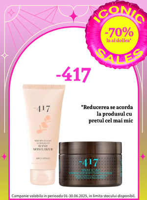 Iconic Sales cu reducere 70% la al doilea produs Minus 417