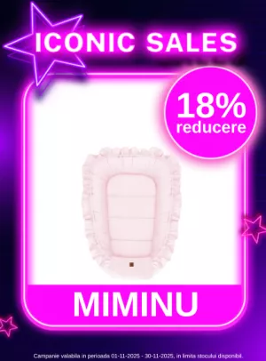 Iconic Sales cu reducere de 18% la Miminu