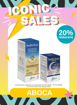 Iconic Sales cu reducere de 20% la Aboca