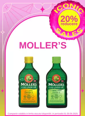 Iconic Sales cu reducere de 20% la Moller's