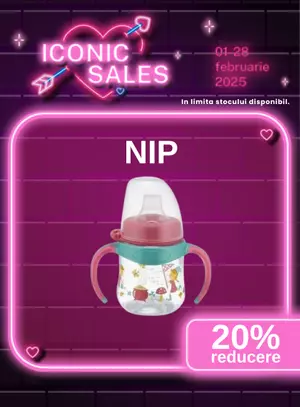 Iconic Sales cu reducere de 20% la Nip