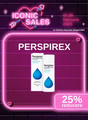 Iconic Sales cu reducere de 25% la Perspirex