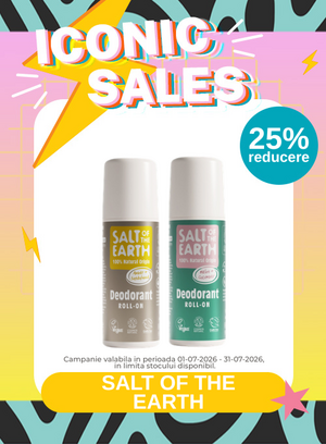 Iconic Sales cu reducere de 25% la Salt of the Earth