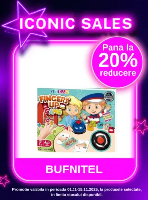 Iconic Sales cu reducere de pana la 20% la Bufnitel