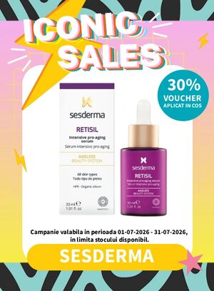 Iconic Sales cu voucher aplicat in cos 30% la Sesderma