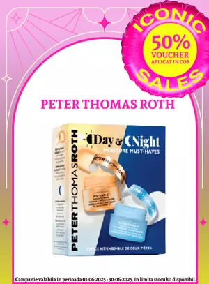 Iconic Sales cu voucher aplicat in cos 50% la Peter Thomas Roth