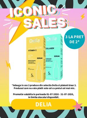 Iconic Sales cumperi 3 platesti 2 la Delia