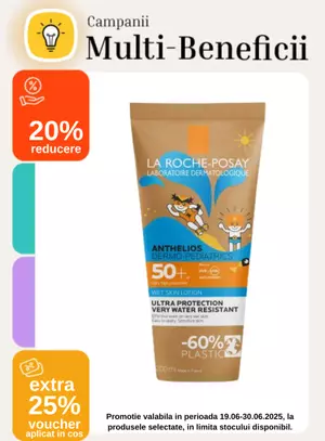 Multi-Beneficii la Anthelios La Roche Posay