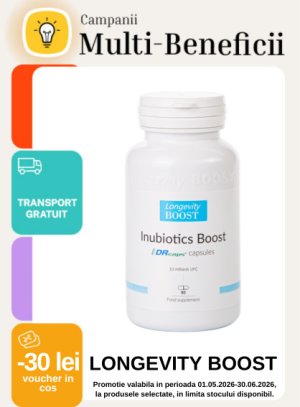 Multi-Beneficii la Inubiotics Boost Longevity Boost
