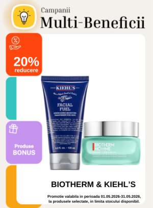 Multi-Beneficii la Kiehls si Biotherm