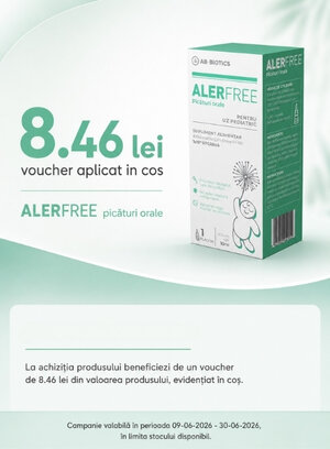 Promoti cu 8.46 lei voucher aplicat in cos la Alerfree