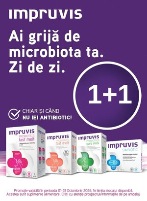 Promotie 1+1 la Impruvis