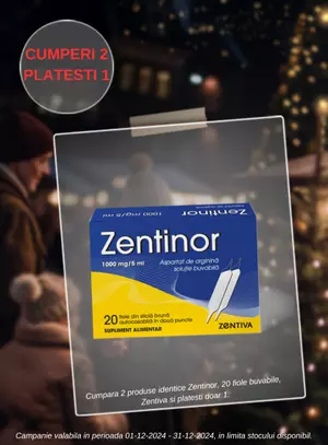 Promotie 2 la pret de 1 Zentiva