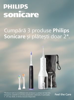 Promotie 3 la pret de 2 la Philips Sonicare