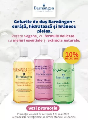 Promotie cu 10% reducere la Barnangen
