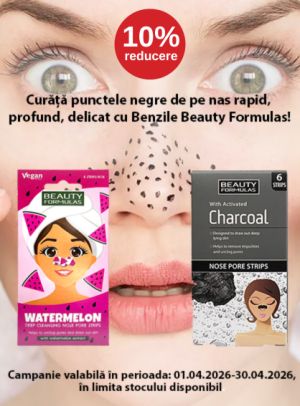 Promotie cu 10% reducere la Beauty Formulas