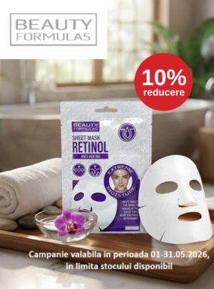 Promotie cu 10% reducere la Beauty Formulas Masca