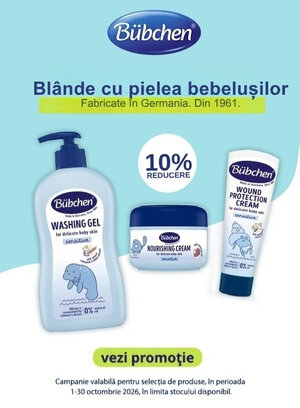 Promotie cu 10% reducere la Bubchen