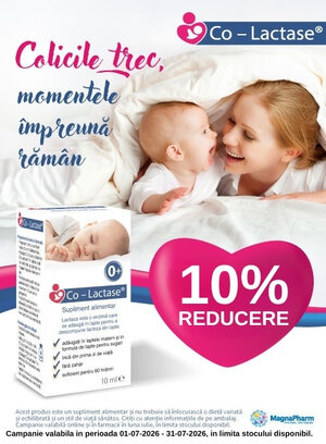 Promotie cu 10% reducere la Co-Lactase