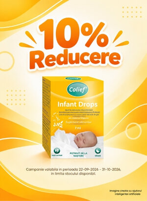 Promotie cu 10% reducere la Colief