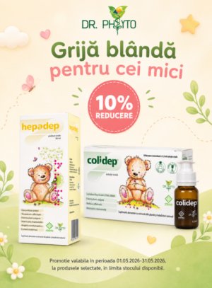 Promotie cu 10% reducere la Dr Phyto